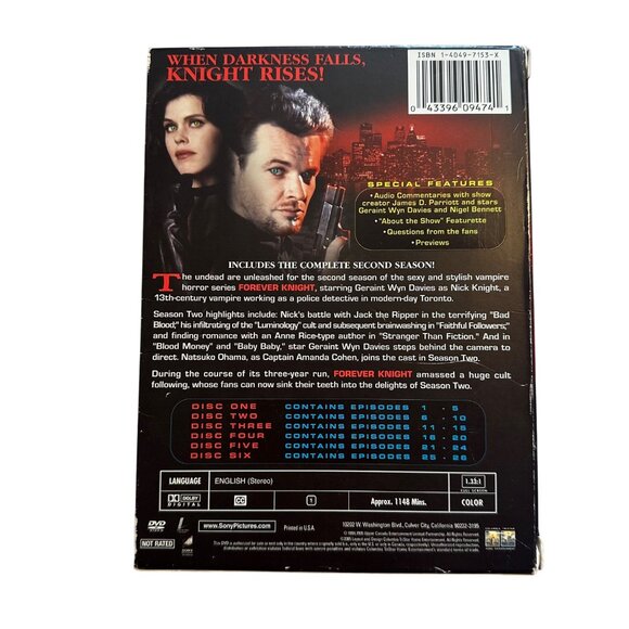 Forever Knight The Trilogy Part 1 & Part 2 DVD Box Set - Picture 5 of 9
